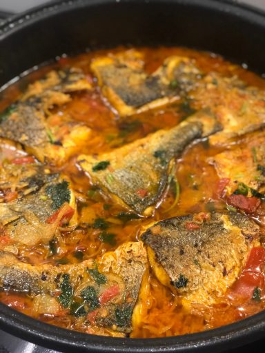 Dorado Fisch Curry Dorado Fisch Curry