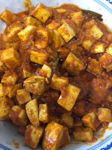 Tofu Curry Tofu Curry